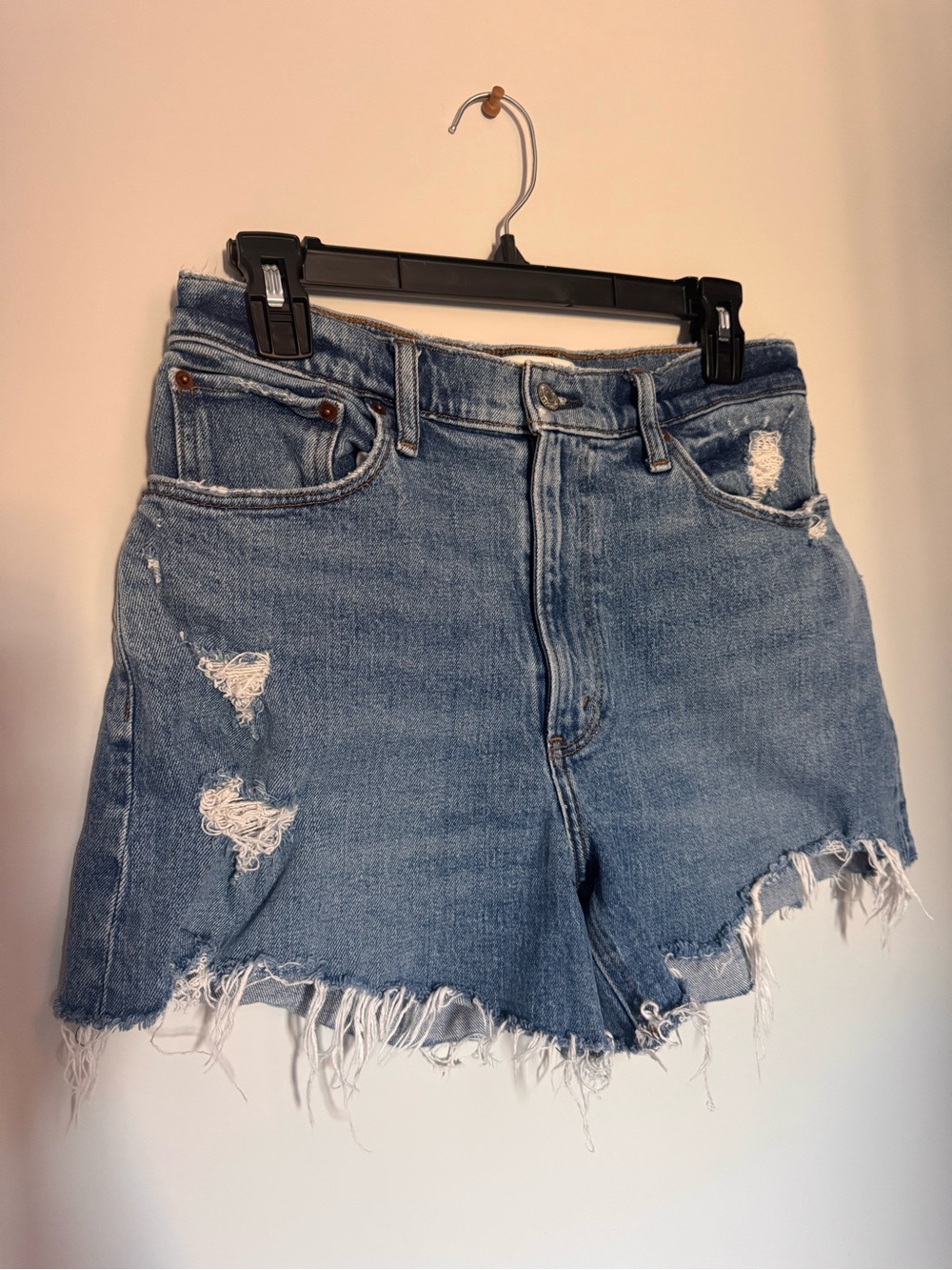 Abercrombie & Fitch Mom High Rise Shorts size 28/6